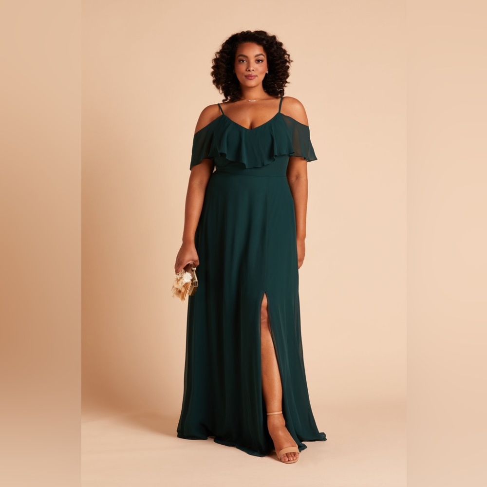 Birdy Grey Jane Chiffon Convertible Emerald XXL NWT